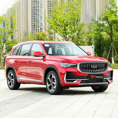 2023 briljante witte zwarte Geely monjaro auto brandstof voertuig auto met maximale snelheid 215km/h