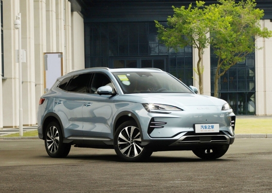 1950kg Curb Weight 2023 BYD Song Plus Champions Edition EV Auto met 520km bereik