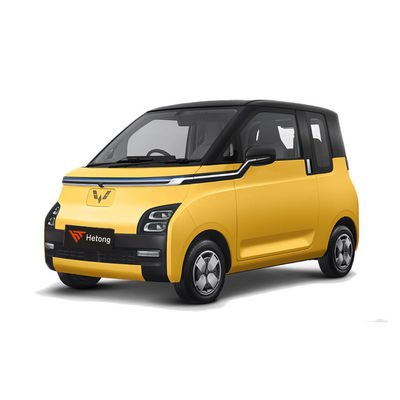 Zwarte Wuling AirEV Mini Ev Elektrisch voertuig 2022 2023 Energie Air EV Kleine auto 822KG