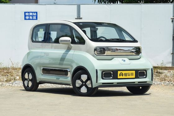 Baojun Kiwi Ev 2023 gemotoriseerde vierwielige elektrische auto voor volwassenen 4 zitplaatsen minivoertuig