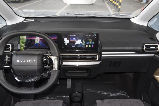 Baojun Kiwi Ev 2023 gemotoriseerde vierwielige elektrische auto voor volwassenen 4 zitplaatsen minivoertuig