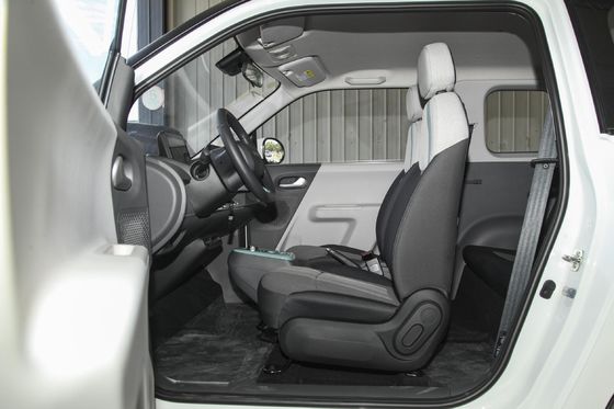 Groene Changan Lumins 2022 Honey Sweet Type Elektrische Auto Voor Volwassenen 822KG Gewicht van het voertuig