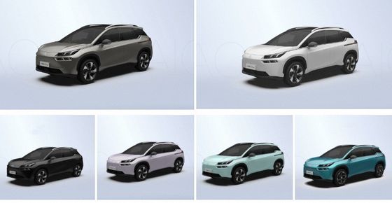 Ai Gacon Y Plus 5 zitplaatsen SUV elektrische auto auto energievoertuig SUV Ev auto snelle verzending