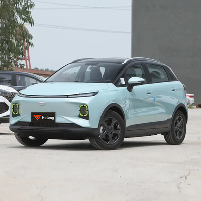 Geometrie E 2022 401KM Linglong Tiger 4 zitplaatsen Klein elektrisch SUV-voertuig met volwassen wit