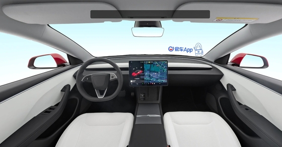 Tesla Model 3 High Speed elektrische auto 556 Km bereik 5 zitplaatsen energie linkshandige aandrijving