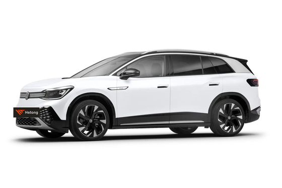 s Fast Speed Electric Car VW ID6 CROZZ 5 deuren 6/7 zitplaatsen SUV met 9,5H Slow Charging Time