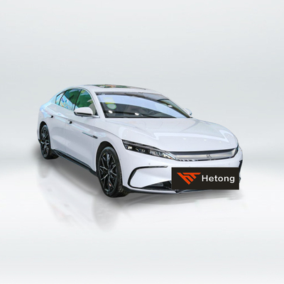 610km Energievoertuigen BYD Han EV Groene 4-deurs elektrische sedan met een maximale snelheid van 185Km/h